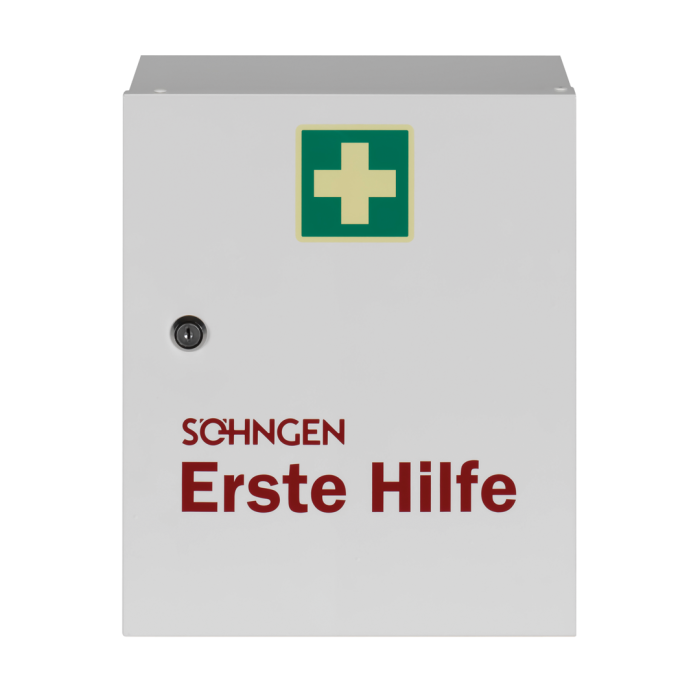HEIDELBERG Standard First Aid Cabinet, White