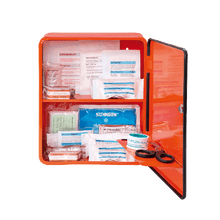 HEIDELBERG City Style Standard Orange First Aid Cabinet