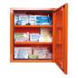EUROSAFE First Aid Cabinet, Industrial Standard, Orange