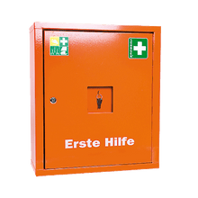 EUROSAFE First Aid Cabinet, Industrial Standard, Orange