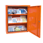 EUROSAFE First Aid Cabinet, Industrial Standard Plus, Orange