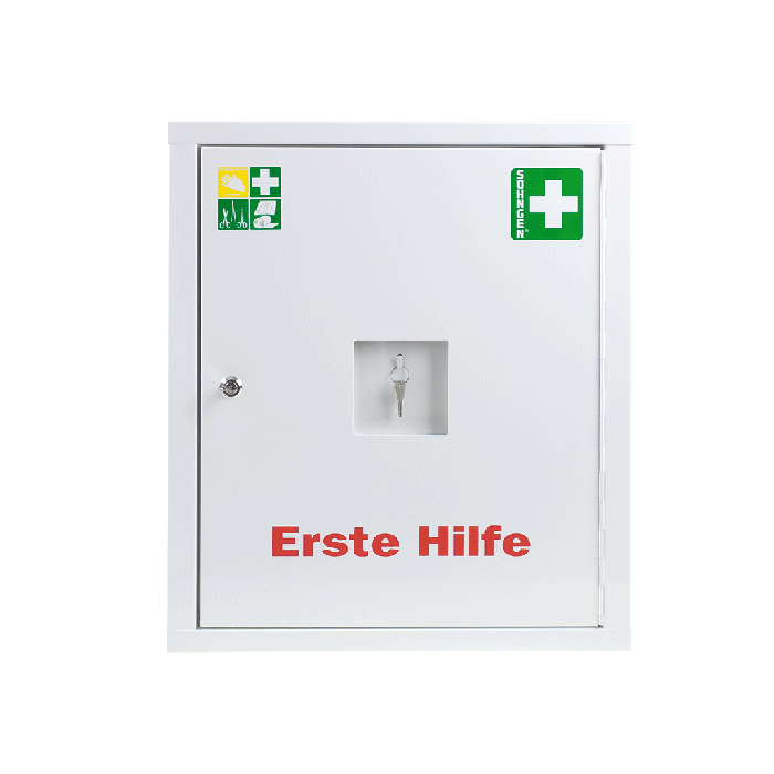 EUROSAFE First Aid Cabinet, Empty, White