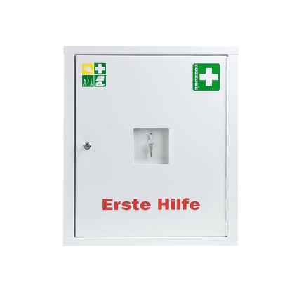 EUROSAFE First Aid Cabinet, Empty, White