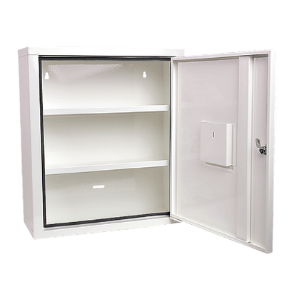 EUROSAFE First Aid Cabinet, Empty, White