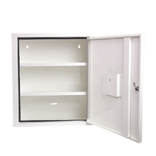 EUROSAFE First Aid Cabinet, Empty, White