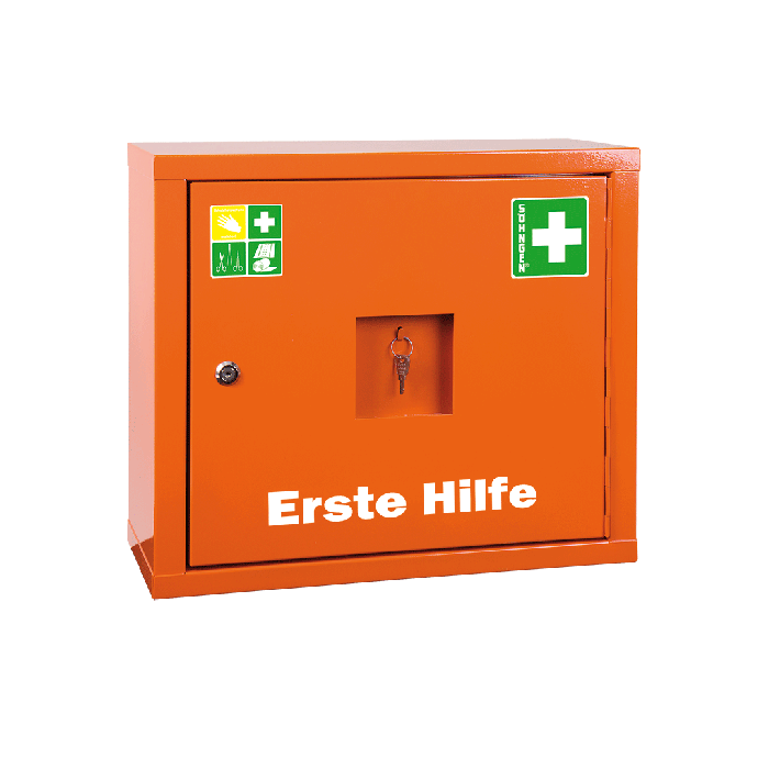 JUNIORSAFE Standard First Aid Cabinet, Orange