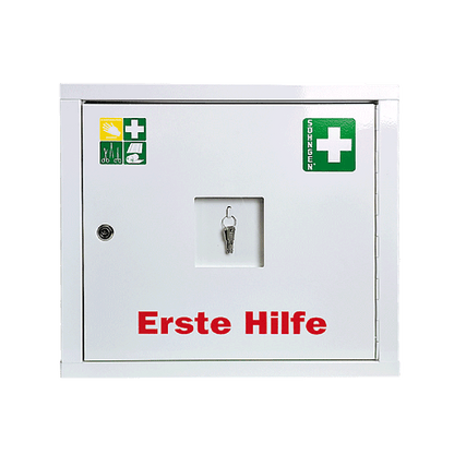 JUNIORSAFE Standard First Aid Cabinet, White