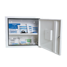 JUNIORSAFE Standard First Aid Cabinet, White