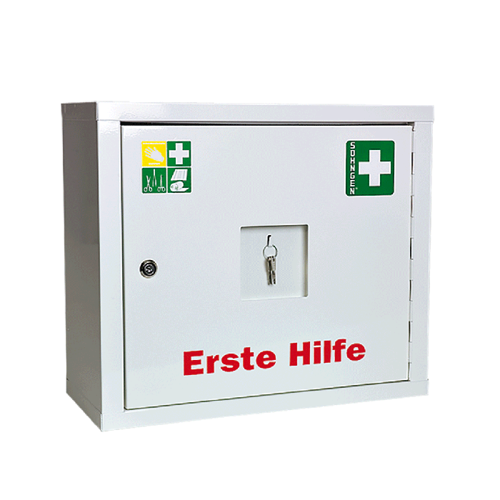 JUNIORSAFE Standard First Aid Cabinet, White