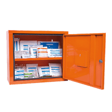 JUNIORSAFE Norm Plus First Aid Cabinet, Orange