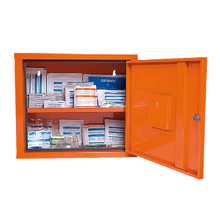 JUNIORSAFE Norm Plus First Aid Cabinet, Orange