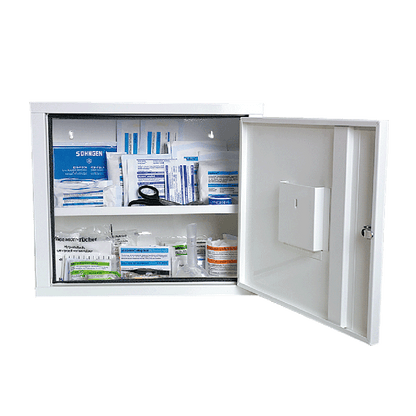 JUNIORSAFE Norm Plus First Aid Cabinet, White
