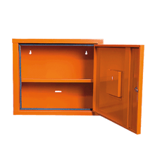 JUNIORSAFE First Aid Cabinet, Empty, Orange