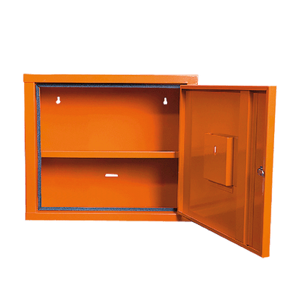 JUNIORSAFE First Aid Cabinet, Empty, Orange