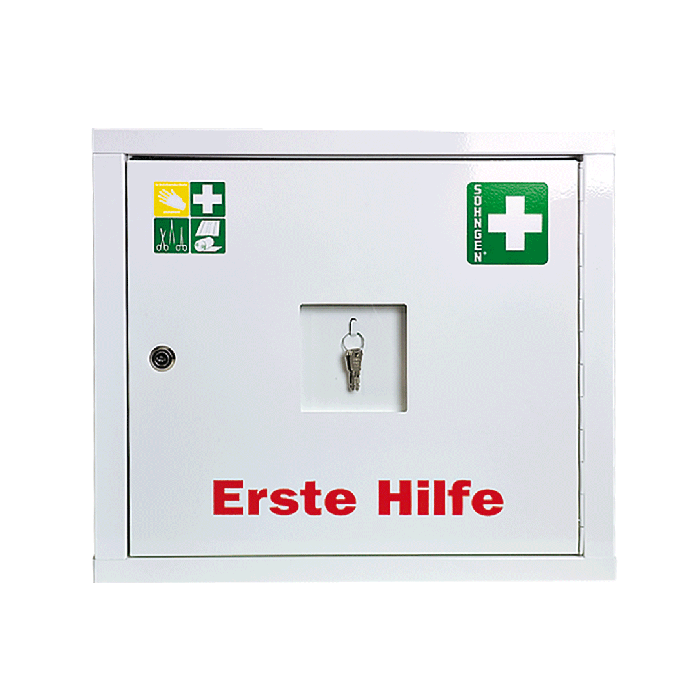 JUNIORSAFE First Aid Cabinet, Empty, White