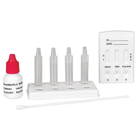 Cleartest Adenovirus, RSV, Influenza A+B