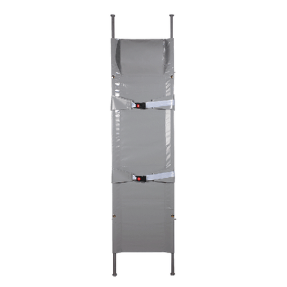 Stretcher N 1 x foldable, synthetic fiber fabric, 4 glide feet