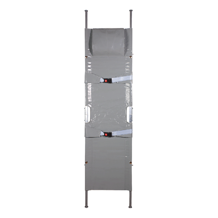 K 2-Fold Stretcher, Synthetic Fiber Fabric, 4 Glide Feet