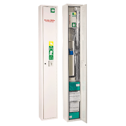 White Floor-Standing First Aid Cabinet