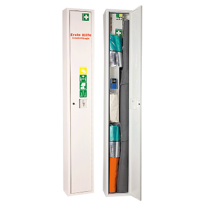 White Floor-Standing First Aid Cabinet