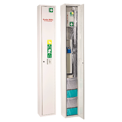 White Floor-Standing First Aid Cabinet