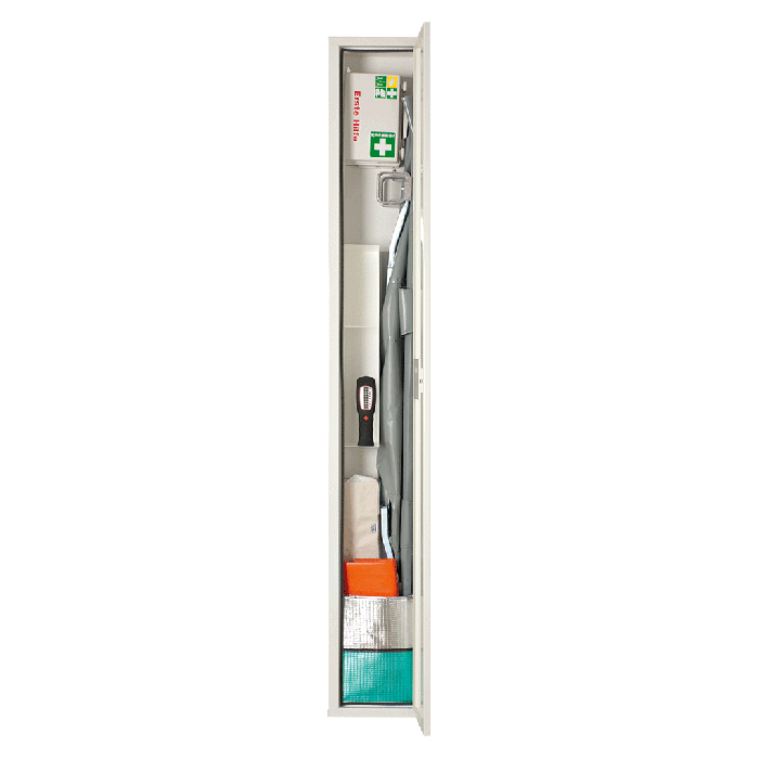 White Floor-Standing First Aid Cabinet