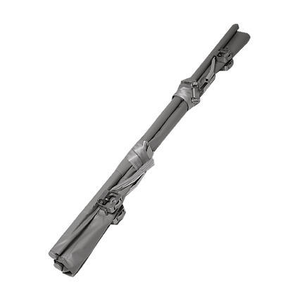 Stretcher No. 1, foldable, synthetic fiber fabric, 4 casters