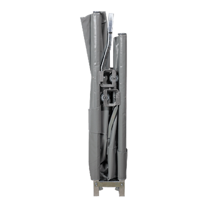Stretcher K, 2-fold, synthetic fiber fabric, 4 casters