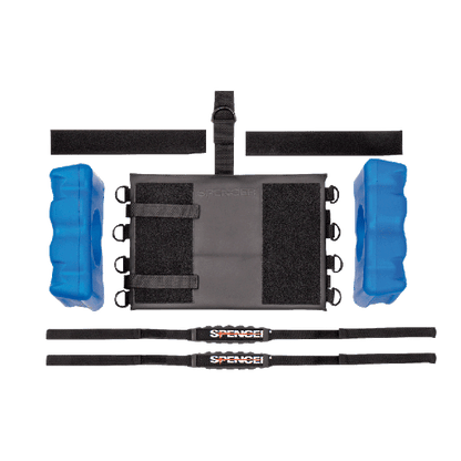 Head Restraint Kit for Spine Board Super Blue