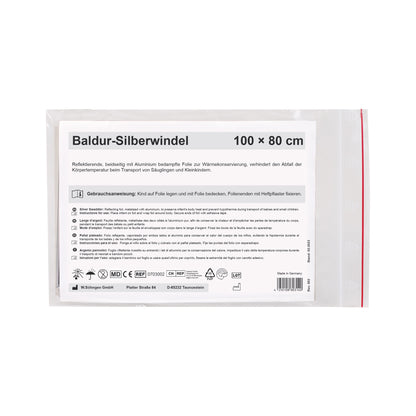 Baldur Silver Diaper 1 m x 80 cm