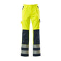 MASCOT® Olinda trousers, hi-vis yellow/navy