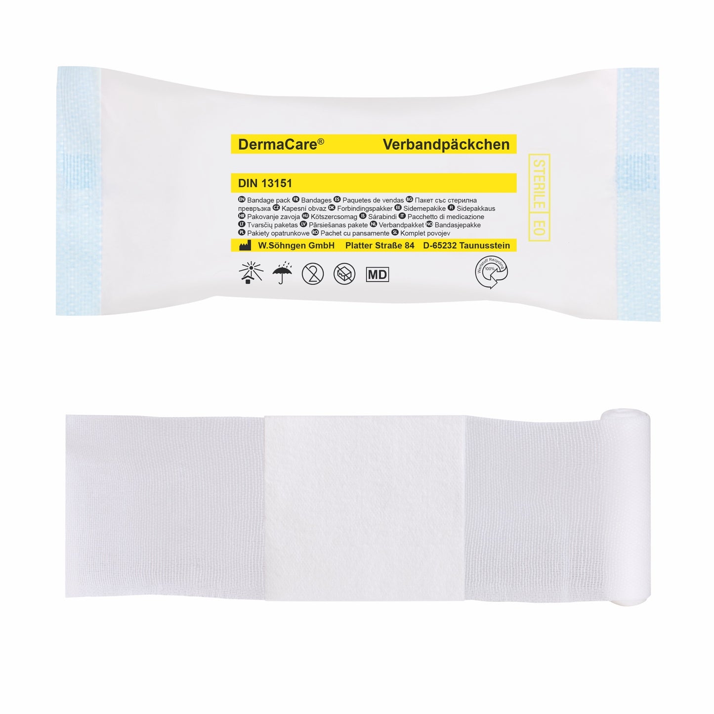 DermaCare® Bandage Pack, DIN Medium