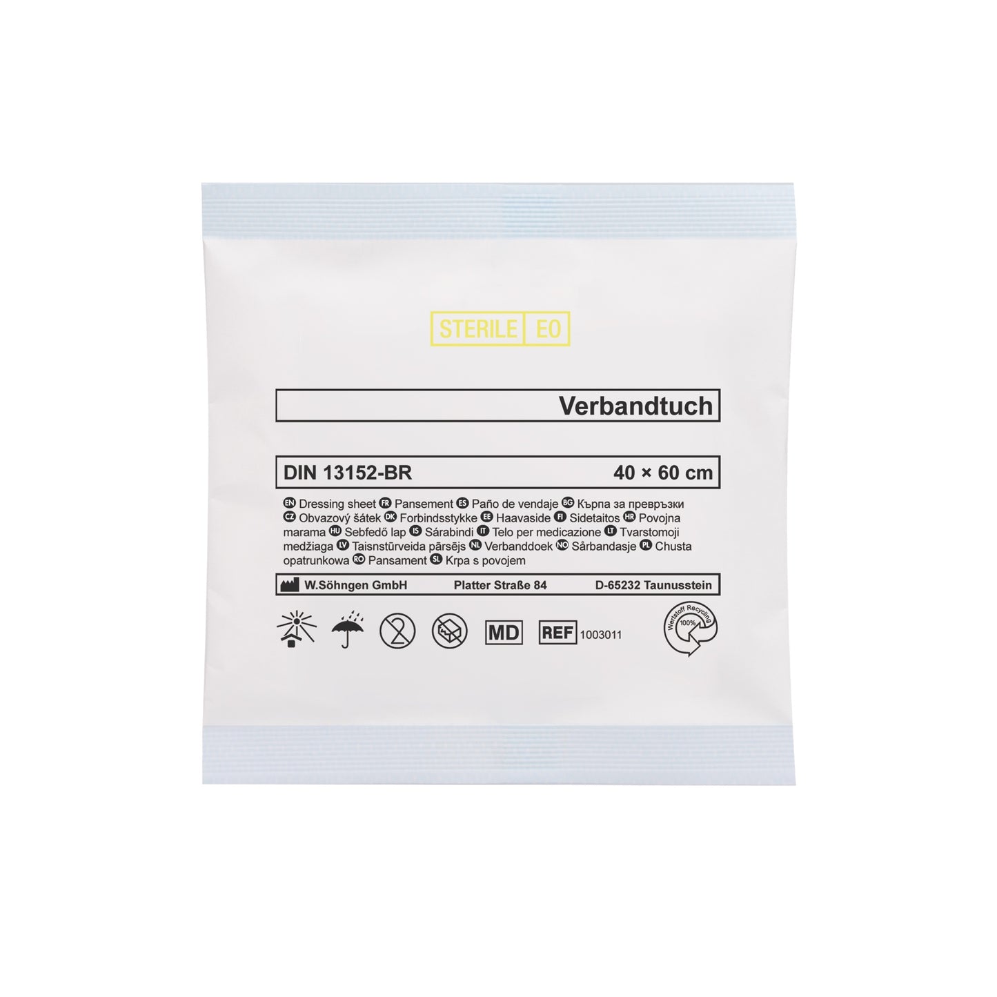 Gauze Bandage, DIN SO, 40 x 60 cm