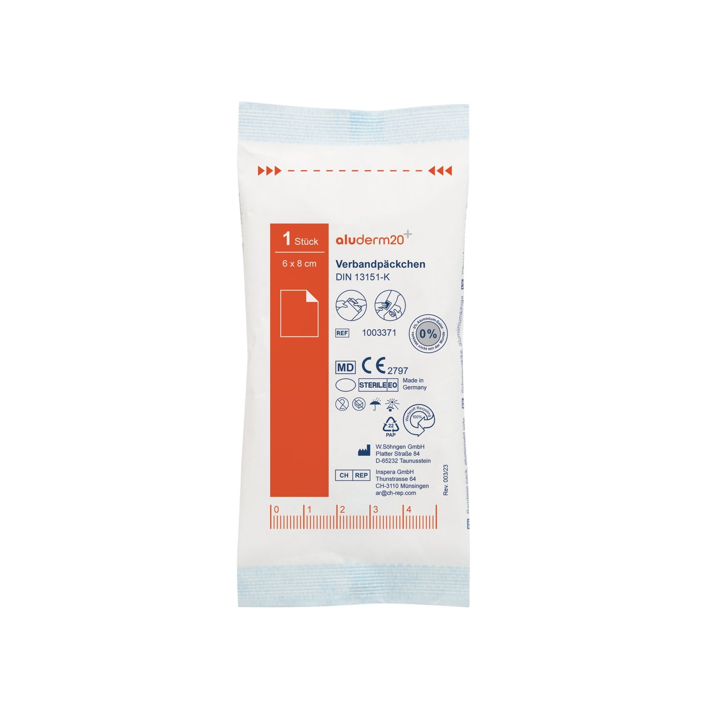 aluderm® Bandage Pack, Small (DIN)