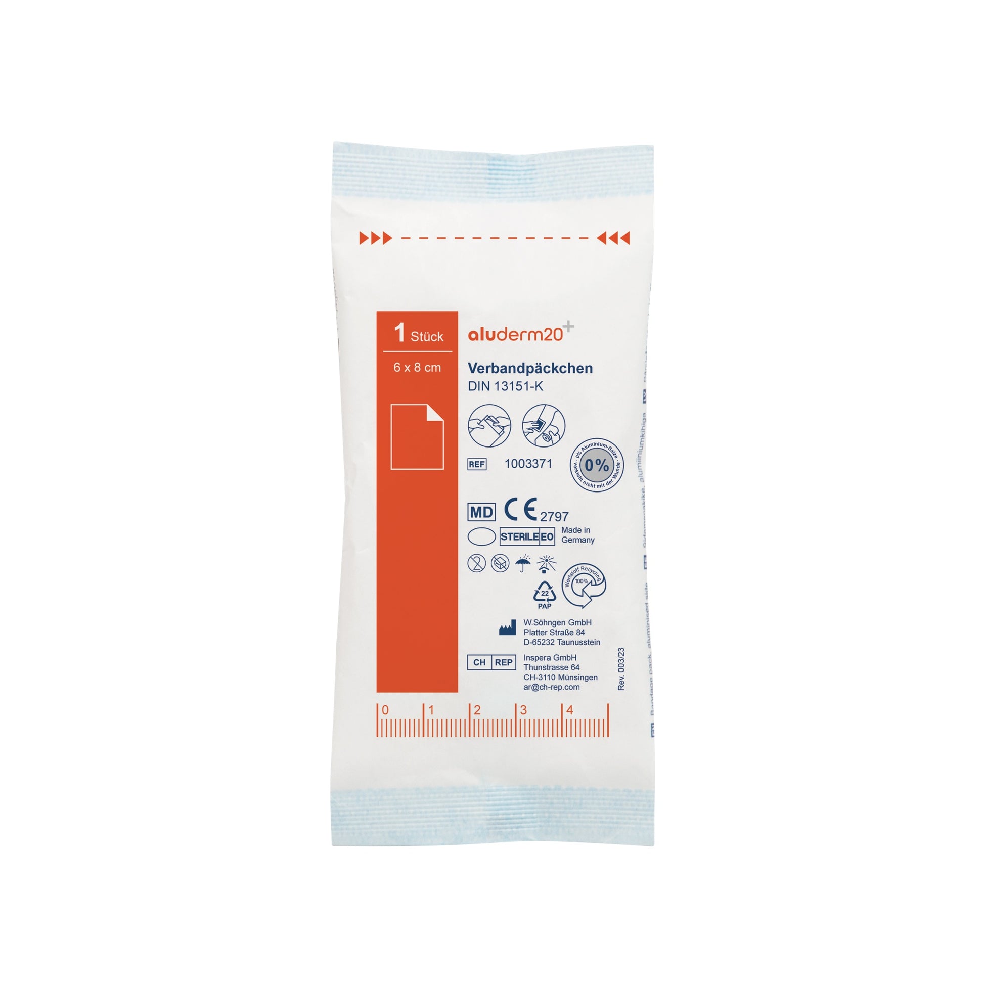 aluderm® Bandage Pack, Small (DIN)