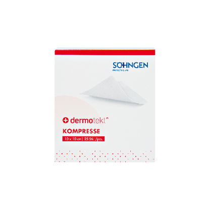 DERMOTEKT® Compress, 10x10 cm, Pack of 25
