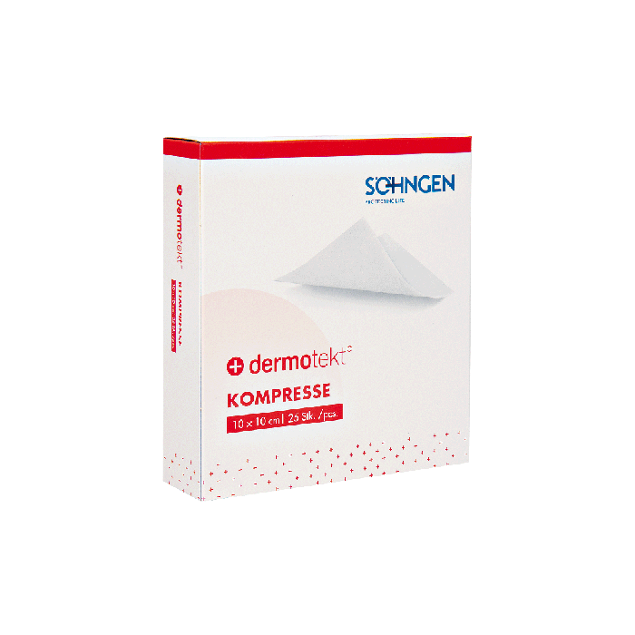 DERMOTEKT® Compress, 10x10 cm, Pack of 25