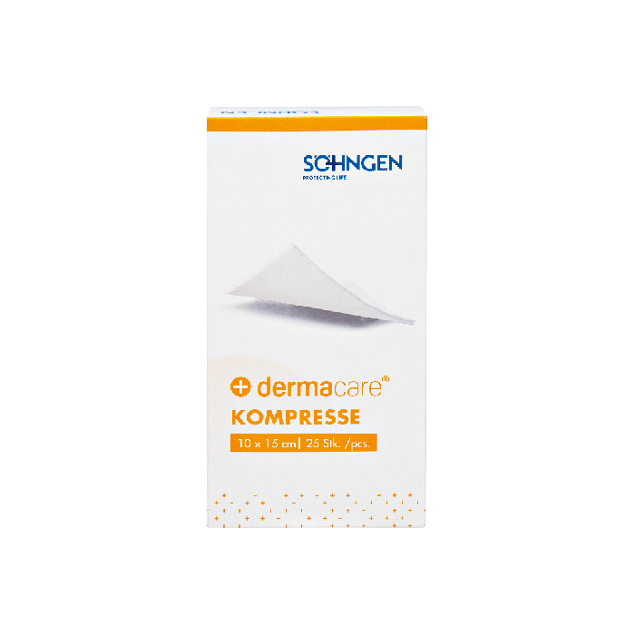 DermaCare® Compress, Pack of 25, 10 x 15 cm