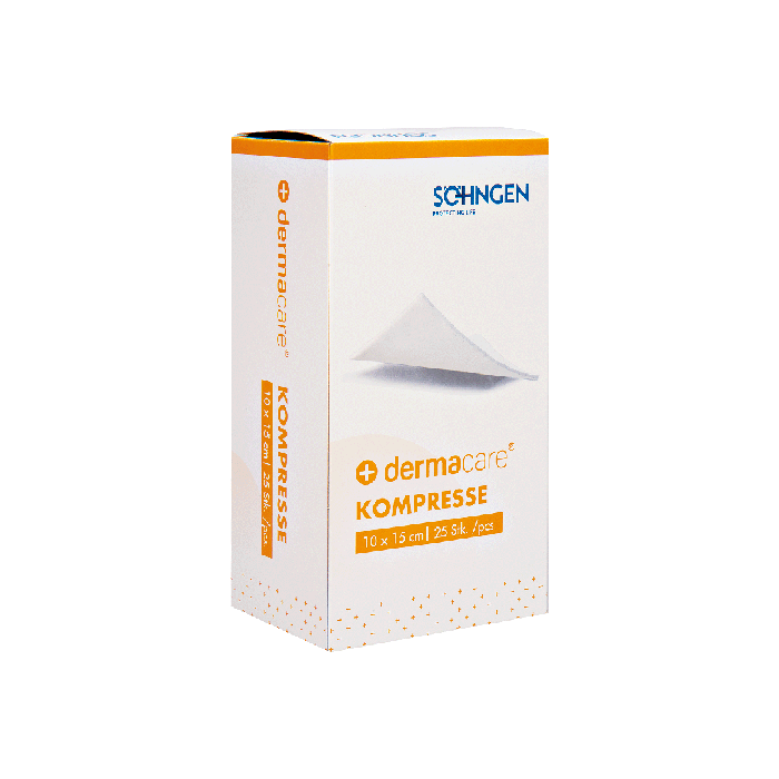 DermaCare® Compress, Pack of 25, 10 x 15 cm