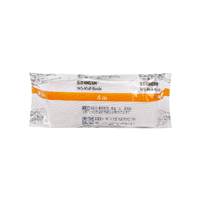 WS Gauze Bandage, 4 m x 8 cm