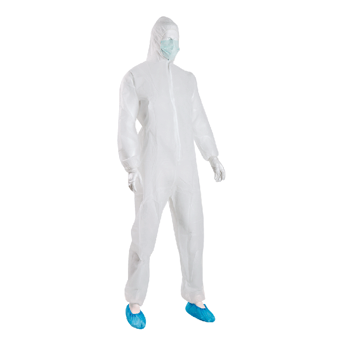 Disposable Protective Clothing Set with XXL Coveralls
