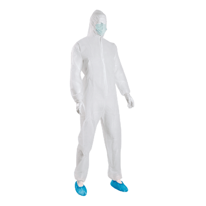 Disposable Protective Clothing Set with XXL Coveralls