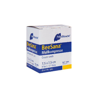 Gauze Compress, 7.5 x 7.5 cm, Sterile, 25 x 2 pieces