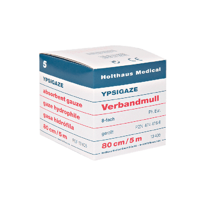 Gauze Bandage, 5 m x 80 cm, rolled