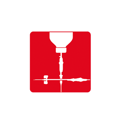 Single pictogram, 33 x 33 mm, Infusion