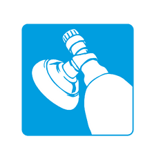 Single pictogram, 80 x 80 mm: Ventilation