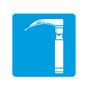 Single pictogram, 80 x 80 mm: Intubation