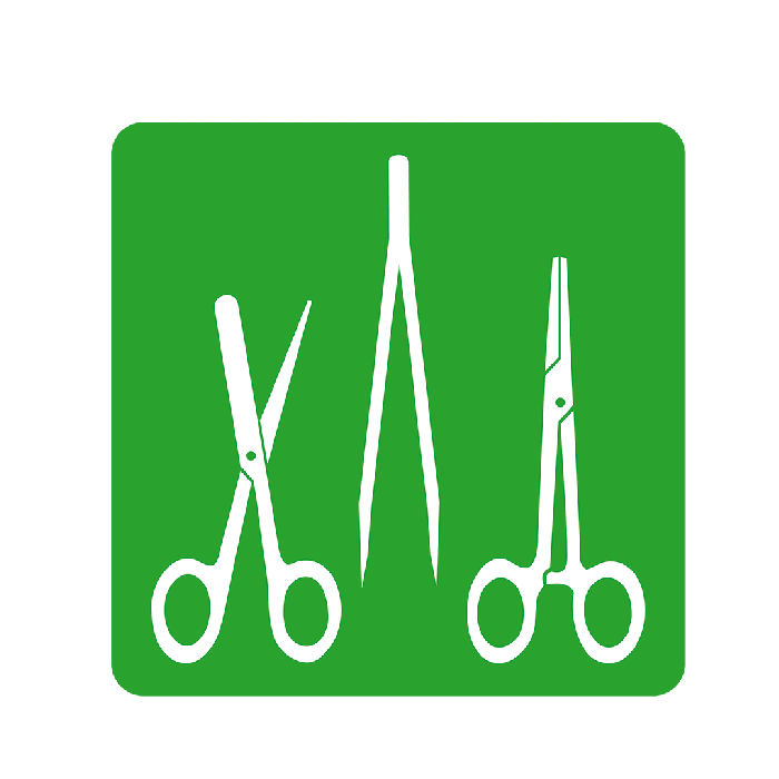 Single pictogram, 80 x 80 mm, Instruments