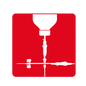 Single pictogram, 80 x 80 mm, Infusion
