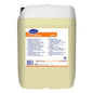 The 20L Clax Merino 30F1 special detergent from Diversey Deutschland GmbH & Co. OHG is ideal for delicate fabrics like wool and silk. With a white lid, multilingual label, and usage instructions.